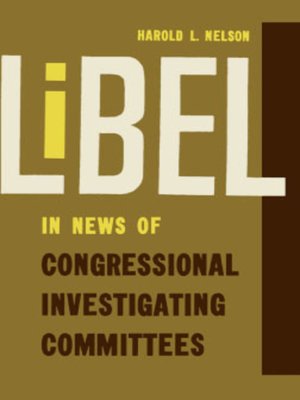 cover image of Libel